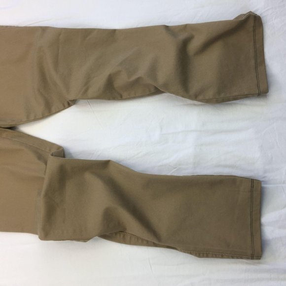 DELIA*s KHAKI CHINOS PANTS STRAIGHT LEG TAN WOMENS 13/14 R - Picture 5 of 14
